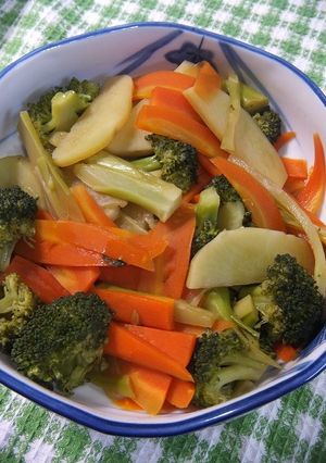 フライパンだけで温野菜（和風）-レシピのメイン写真