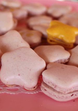 お花 と 蝶々 の マカロン ♪-レシピのメイン写真