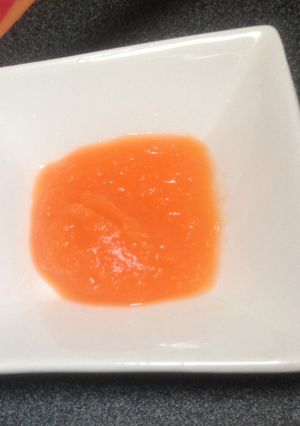 離乳食 にんじんペースト-レシピのメイン写真