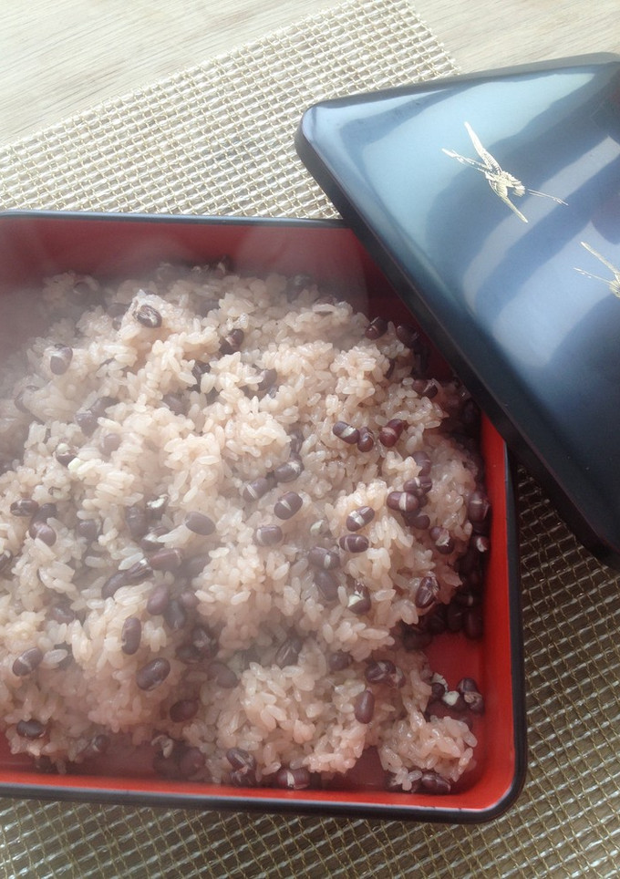 簡単◎蒸し器でお赤飯　-レシピのメイン写真