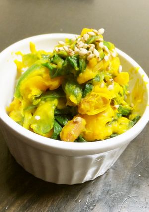 南瓜・納豆ねばねば～サラダ-レシピのメイン写真