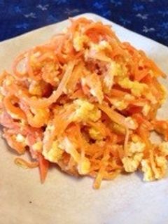 にんじんしりしり 味噌入り♪-レシピのメイン写真