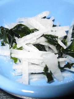 ワカメと大根の酢の物-レシピのメイン写真