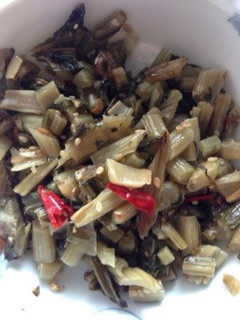 野沢菜の炒め-レシピのメイン写真