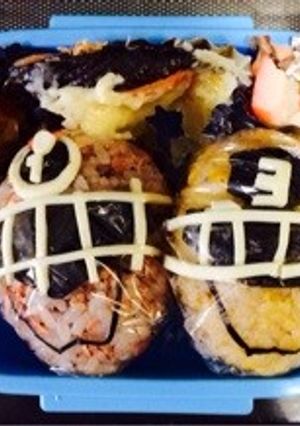 烈車戦隊！トッキュウジャー キャラ弁-レシピのメイン写真