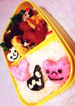 バレンタインや愛妻に♡ハートづくし弁当♡-レシピのメイン写真