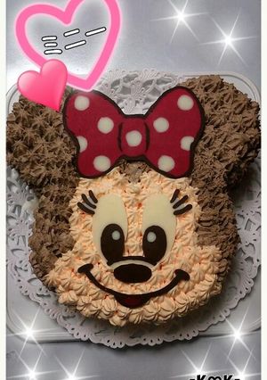 立体ケーキ◆キャラ◇ミニー-レシピのメイン写真
