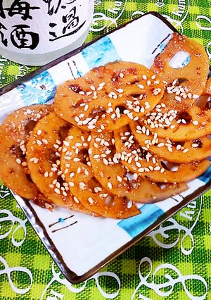 くにしゃんの蓮根の佃煮♪-レシピのメイン写真