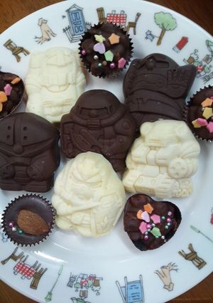 ガンダムチョコ-レシピのメイン写真