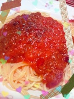 トマトだけパスタ-レシピのメイン写真