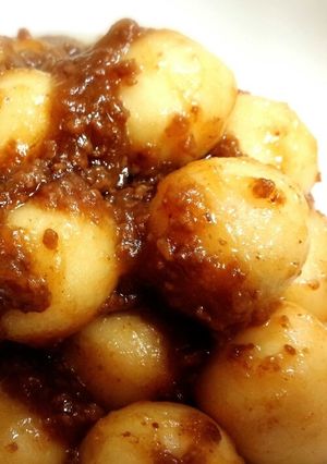 冷凍里芋☆そぼろ煮-レシピのメイン写真