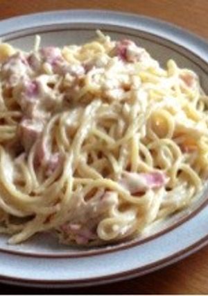 生クリーム不要☆濃厚チーズのカルボナーラ-レシピのメイン写真