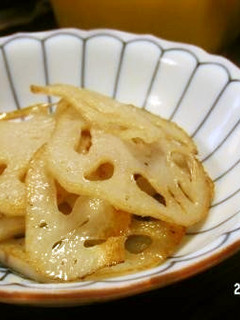 超簡単でじんわり旨い!蓮根ソテー-レシピのメイン写真
