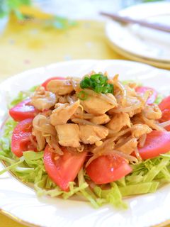 ササミともやしの野菜モリモリ♪サラダ☆-レシピのメイン写真