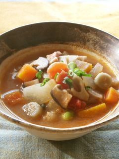 ミネストローネ風❄食べる味噌スープ♪-レシピのメイン写真