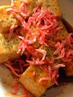 簡単☆照り焼きのたれで揚げ豆腐-レシピのメイン写真