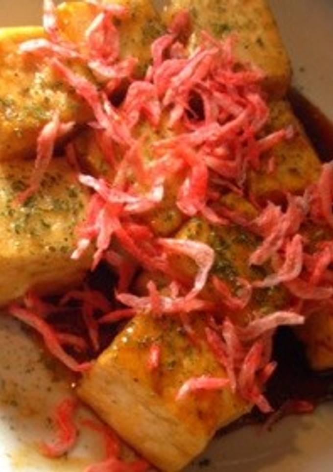 簡単☆照り焼きのたれで揚げ豆腐-レシピのメイン写真