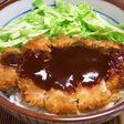甜麺醤でみそかつ丼
