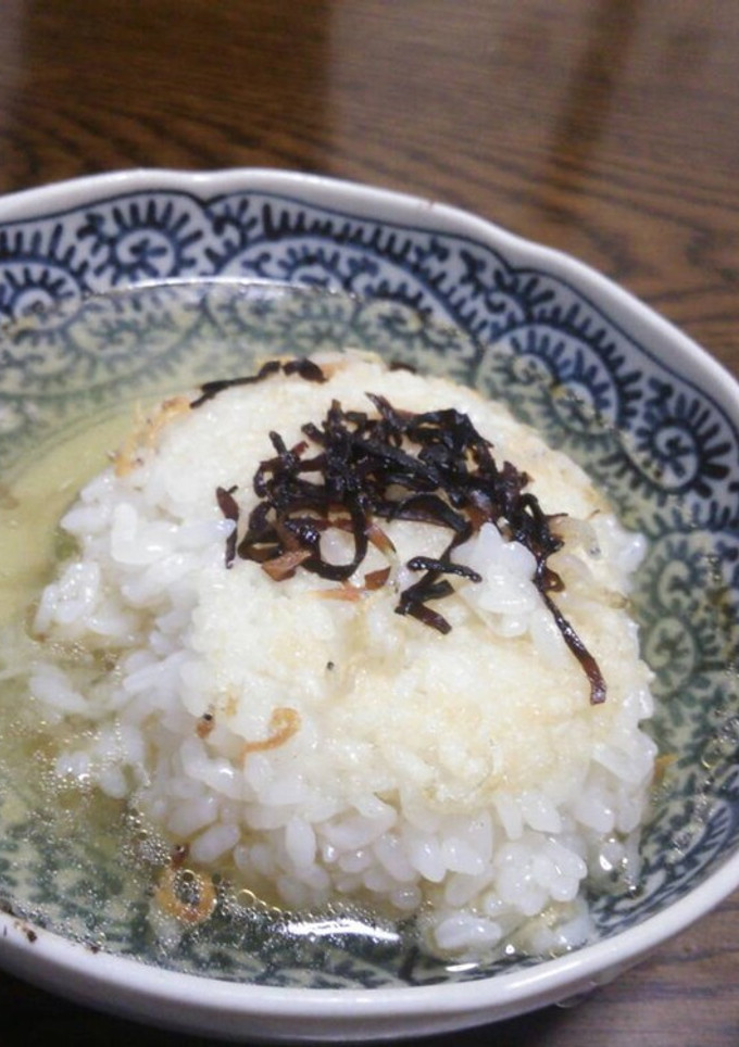簡単❀ 焼きおにぎりお茶漬け-レシピのメイン写真