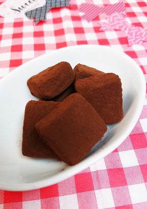 簡単☆とろける生チョコ♪-レシピのメイン写真