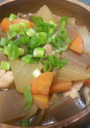 ごろごろ！大根と鶏肉のうま煮-レシピのメイン写真
