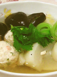 カブと鶏団子のスープ【簡単味付け】-レシピのメイン写真