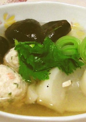 カブと鶏団子のスープ【簡単味付け】-レシピのメイン写真