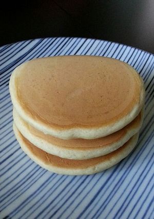 卵なし♡おからきなこホットケーキ-レシピのメイン写真
