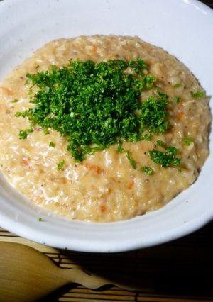 玄米チーズリゾット　京都カフェ-レシピのメイン写真