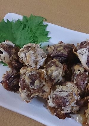 ふわコリ＊揚げない＊砂肝からあげ-レシピのメイン写真
