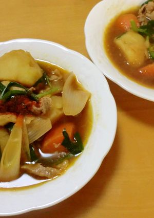 とろける韓国風☆スープ肉じゃか-レシピのメイン写真
