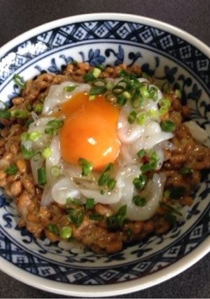 納豆丼-レシピのメイン写真