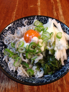 ネバネバしらす丼-レシピのメイン写真