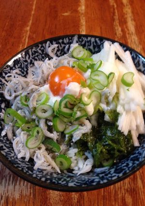 ネバネバしらす丼-レシピのメイン写真