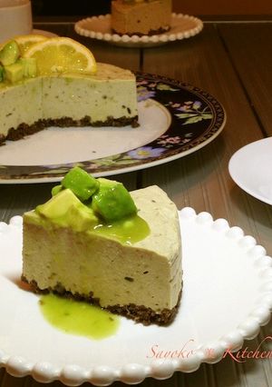 アボカドレアチーズケーキ-レシピのメイン写真