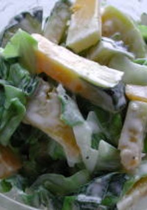 夏野菜のサワーソースサラダ-レシピのメイン写真
