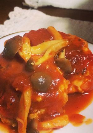 豆腐ハンバーグのトマト煮-レシピのメイン写真