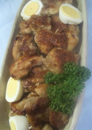 鶏もものカリふわ焼き♪源たれ味♪-レシピのメイン写真