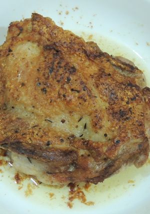 簡単シンプル 鶏もも肉 皮パリパリ焼-レシピのメイン写真