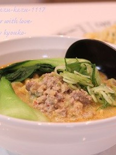 ヘルシー★豆乳担々麺-レシピのメイン写真