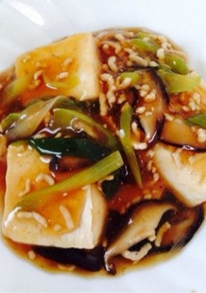 フライパン一つで＊豆腐の野菜あんかけ煮-レシピのメイン写真