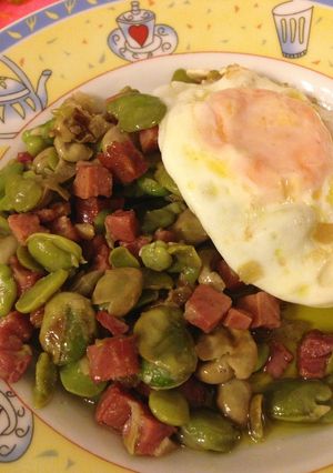 絶品！そら豆のスペイン風＊炒め煮-レシピのメイン写真