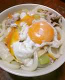 プチっと鍋で簡単煮込みうどん