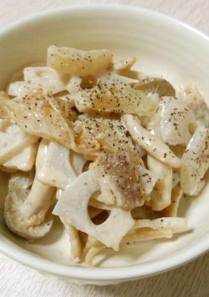 シャキシャキ蓮根のごま風味サラダ-レシピのメイン写真