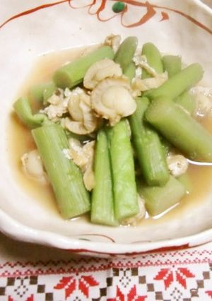 さくとベビーホタテのさっと煮-レシピのメイン写真
