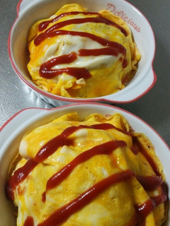 炊飯器deオムライス-レシピのメイン写真