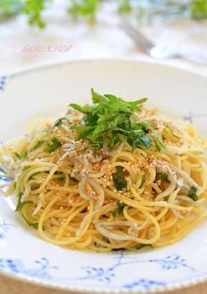 味がキマル！しらす＆大葉の簡単パスタ☆-レシピのメイン写真