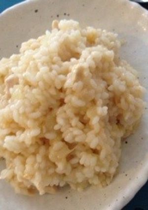 茹で鶏とチェダーチーズのリゾット-レシピのメイン写真