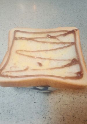 やめれない！新しい食パンの食べ方(^^)-レシピのメイン写真