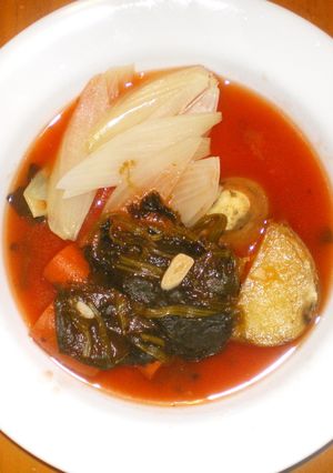 グリル野菜のトマトスープがけ-レシピのメイン写真